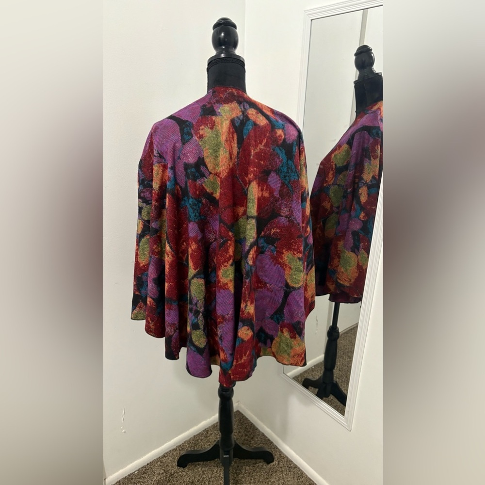 Rapti 100% Cashmere Reversible Loop Shawl. NWOT - Picture 5 of 8